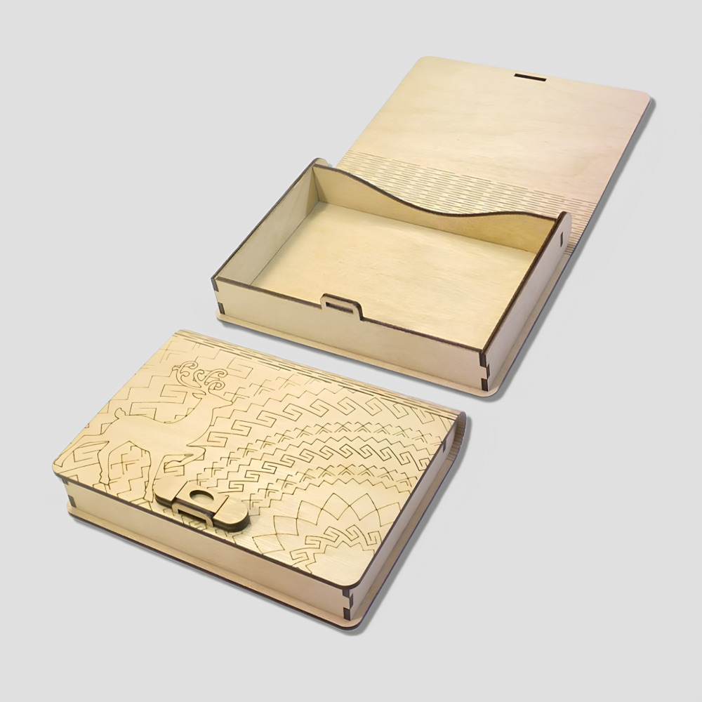 Laser Cut Book Shaped Box File Box Template Svg