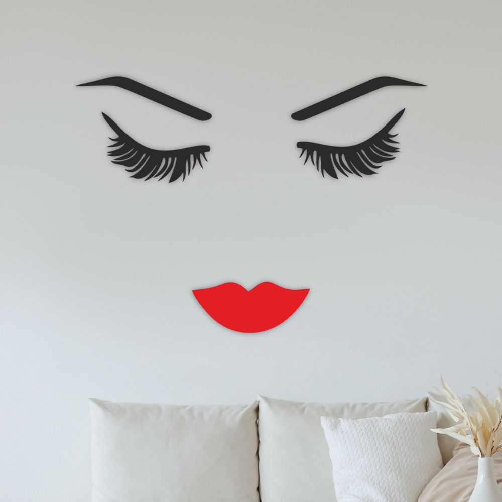 Laser Cut Women Face Svg Wall Decor Files