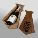 Laser Cut Father's Day Wine Box 3mm Svg Files