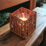 Laser Cut Candle Holder Svg Home Decor Files