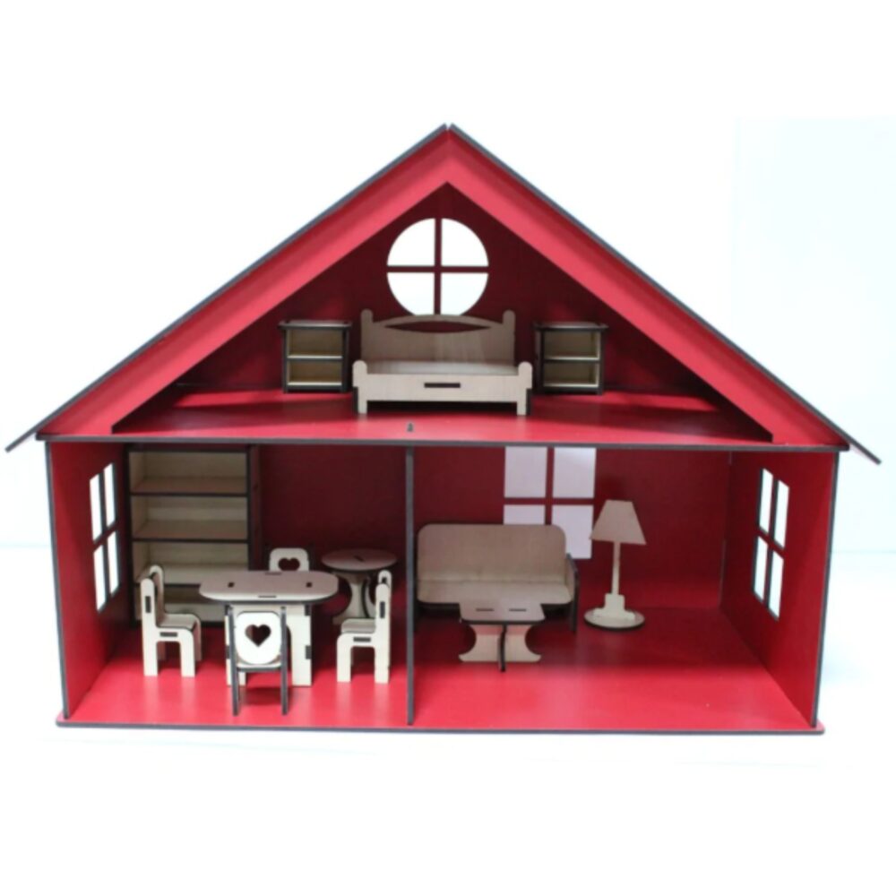 Laser Cut Dollhouse Kit Files Miniature Furniture Svg - Image 2