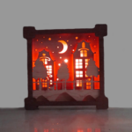 Laser Cut Multi Layer Night Light Lamp Svg Files