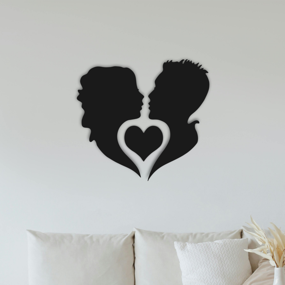 Laser Cut Wedding Bundle File Love Couple Silhouette - Image 4