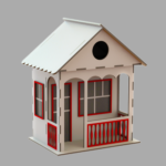 Laser Cut Bird House Plans - Download SVG & DXF Files