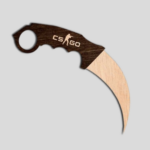 Laser Cut CS GO Karambit Knife Design File