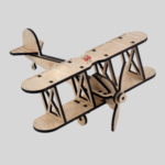 Laser Cut Airplane Model File DXF & SVG Download