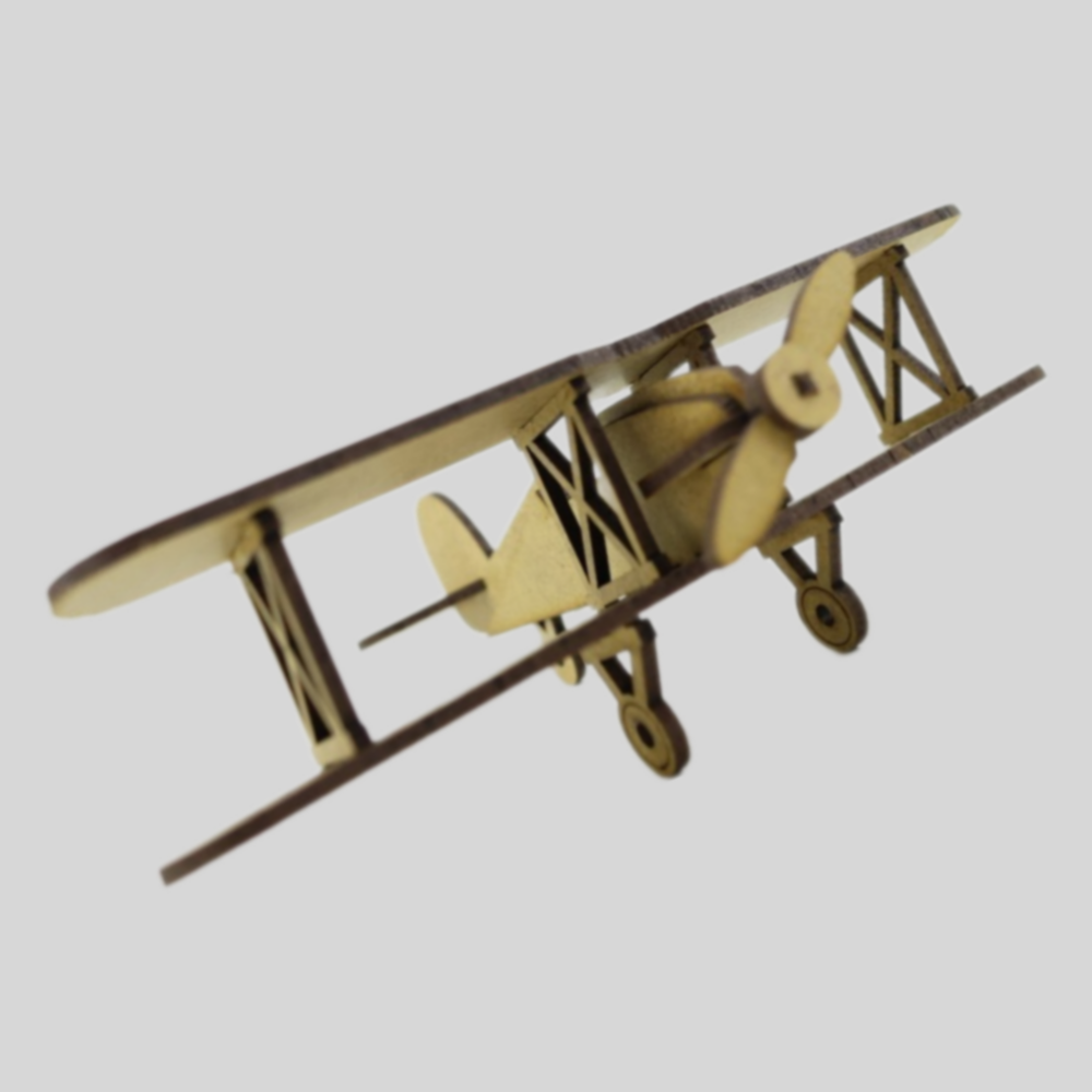 Laser Cut Airplane Model File DXF & SVG Download - Image 2